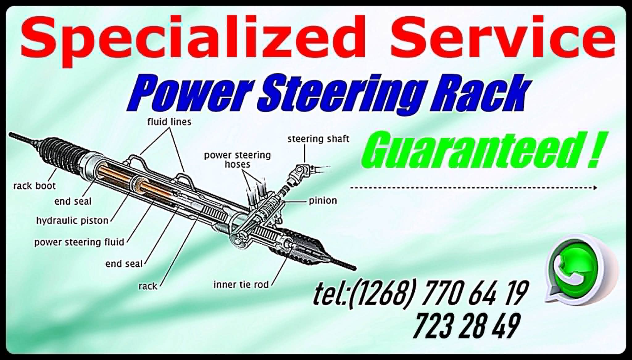 Power Steering Rack Service - Specialized Service Guaranteed