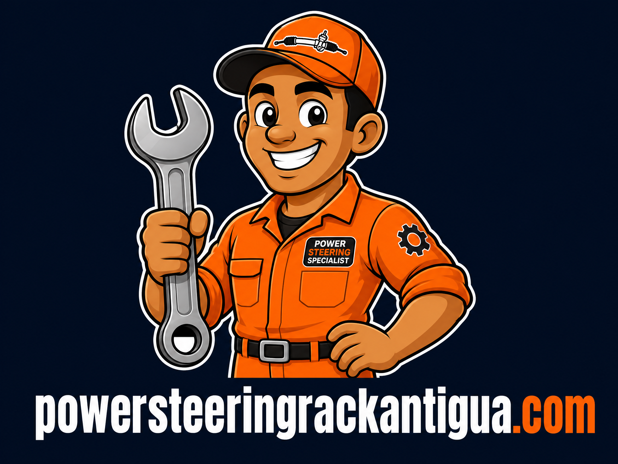 Power Steering Rack Antigua mascot